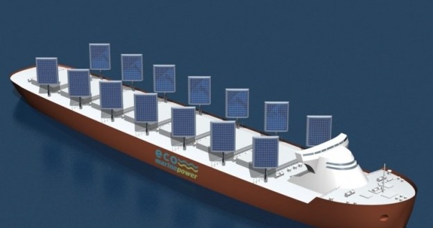 Czy tak będą wyglądać statki transportowe? Fot. Eco Marine Power /materiały prasowe