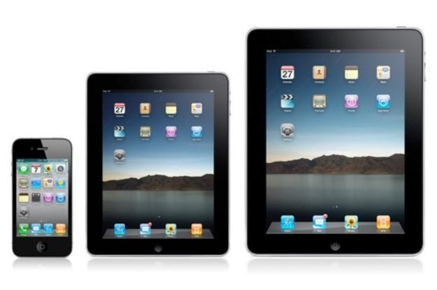 Czy tak będzie wyglądać rodzina tabletów i smartfonów Apple? /materiały prasowe