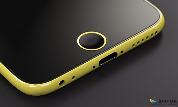 Czy tak będzie wyglądał iPhone 6c?  Fot. 3DFuture /materiały prasowe