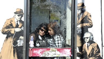 Czy to Banksy znów zaskakuje? Służby specjalne ośmieszone