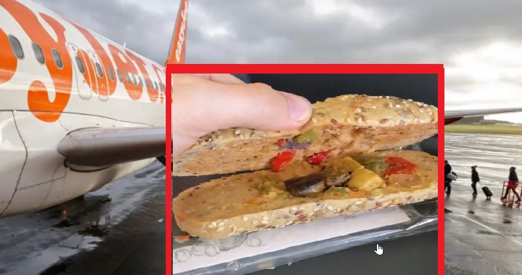 Czy to jest kanapka za 30 zł? Linie lotnicze przepraszają /Twitter