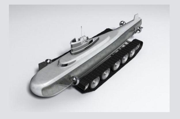 Czy to łódź podwodna, czy to czołg? /Gadżetomania.pl