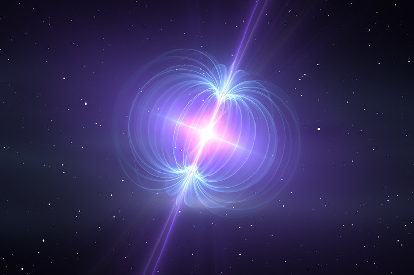 Czy to magnetary są źródłem tajemniczych szybkich sygnałów radiowych? /123RF/PICSEL