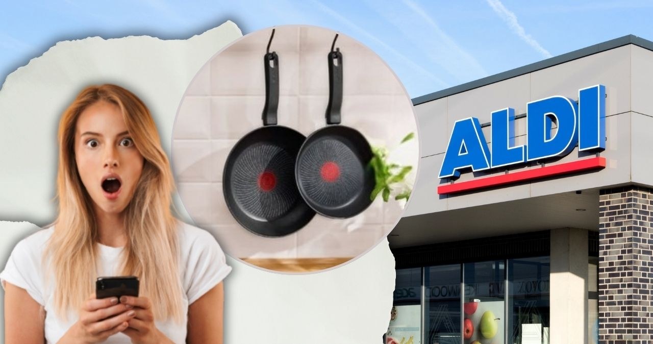 Czy to pomyłka sieci? Nie uwierzysz, ile kosztują patelnie Tefal w Aldi! /adobestock/Aldi /INTERIA.PL
