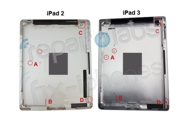Czy to zdjęcie tylniej obudowy iPada 3? Tak przynajmniej twierdzi serwis RepairLabs /tabletowo.pl