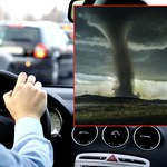 Czy tornado może porwać samochód? Co robić, gdy spotkamy trąbę powietrzną?