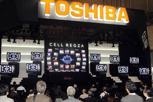 Czy Toshiba planuje zalać rynek telewizorami z dyskami twardymi? /AFP