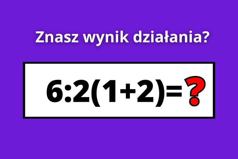 Czy uda ci się rozwiązać to zadanie matematyczne z podstawówki? /opracowanie własne /INTERIA.PL