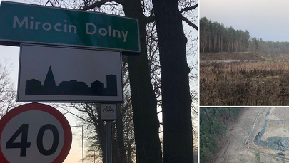 Czy w Mirocinie Dolnym tyka ekologiczna bomba? "Nie mamy pojęcia, co tak naprawdę tu trafia"