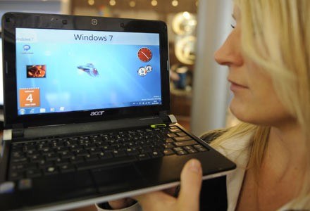 Czy Windows 7 zdominuje komputery klasy netbook? /AFP