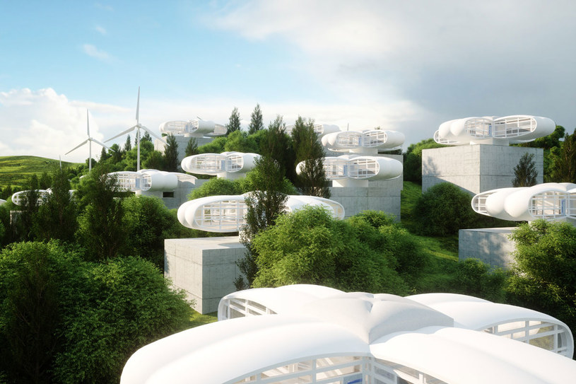 Czy wsie przyszłości będą kusić futurystycznym wyglądem? /123RF/PICSEL