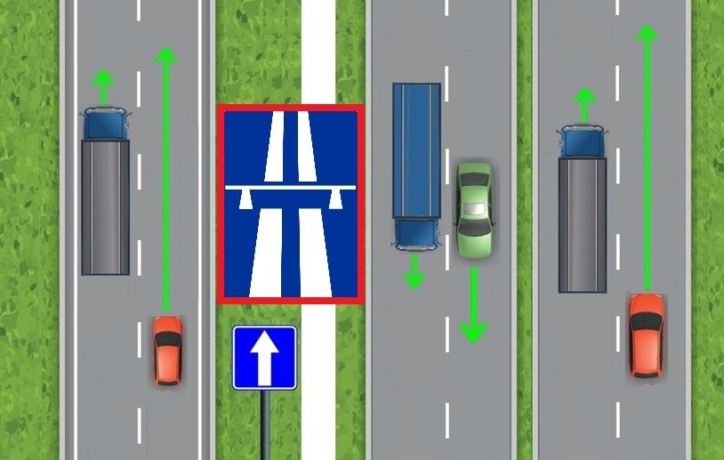 Czy wyprzedzanie prawym pasem na drodze szybkiego ruchu jest dozwolone? /INTERIA.PL