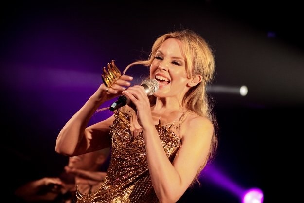 Czy za tydzień Kylie Minogue przeskoczy Eldo? fot. Christie Goodwin /Getty Images/Flash Press Media