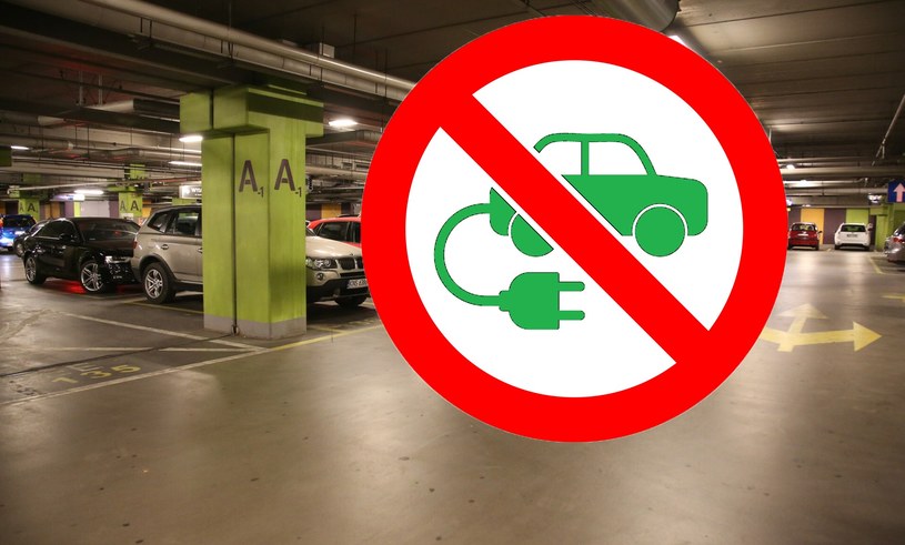 Czy zakaz wjazdu dla aut elektrycznych na parking jest legalny? / fot. Reporter, Mateusz Kotowicz / 123RF/PICSEL /