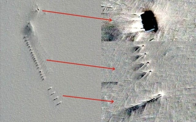 Czym jest  niezwykła struktura odnaleziona na śnieżnym pustkowiu Antarktydy? /Innemedium.pl