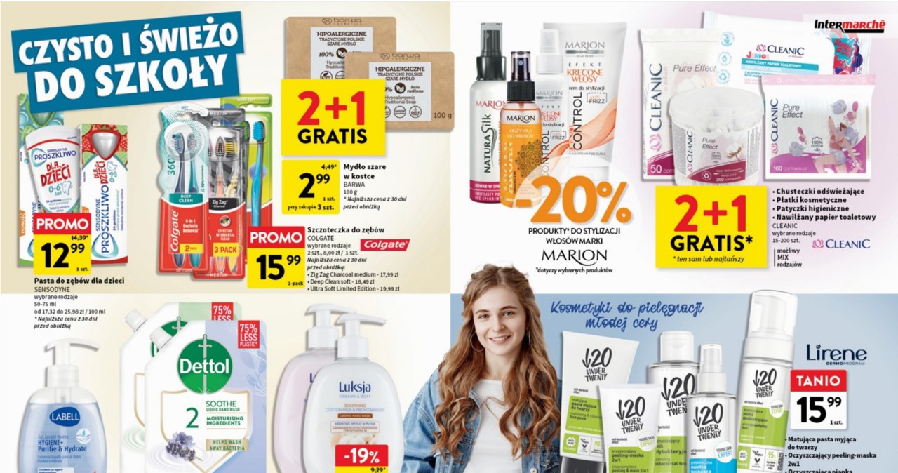"Czysto i świeżo do szkoły" - Intermarche Super /Intermarche /INTERIA.PL
