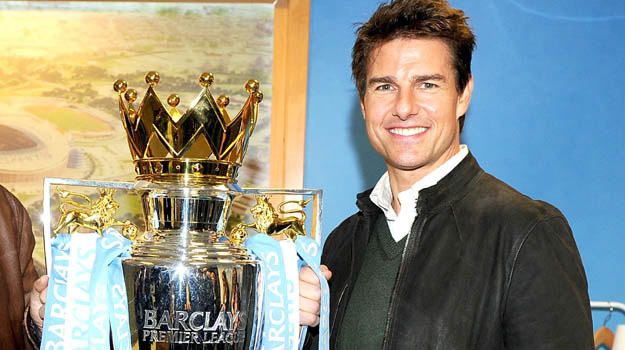 Czyżby Tom Cruise myślał, że obrona mistrzostwa Anglii to dla City mission impossible? - fot.Forrest /Getty Images/Flash Press Media