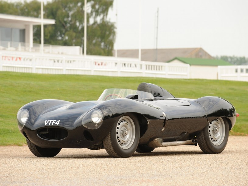 D-Type – trzy zwycięstwa w Le Mans. Silniki 3.4-3.8, 250-265 KM, 0-100: ok. 5 s. /Jaguar