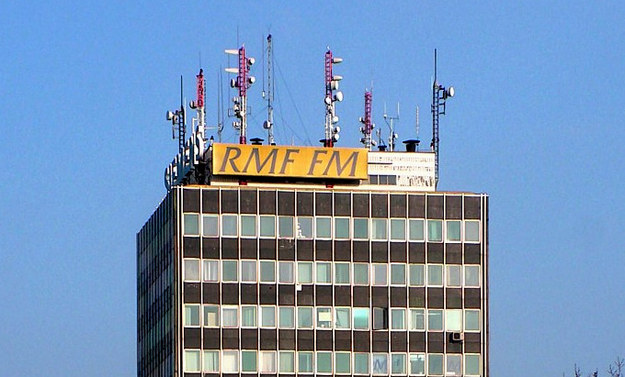 Dach siedziby RMF FM w wieżowcu przy ul. Francuskiej /Archiwum RMF FM
