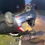 Dachowało auto. Kierował Kolumbijczyk, choć nie powinien