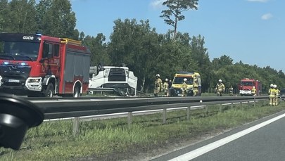 Dachowanie ciężarówki na A4