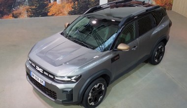 Dacia Bigster już po premierze. Dostanie 140-konny silnik z instalacją gazową