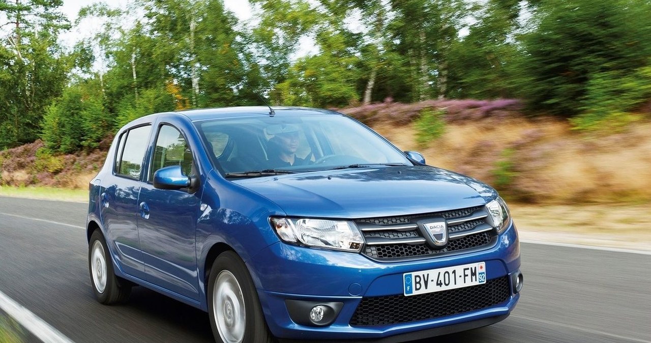 Dacia Sandero zanotowała znaczny wzrost sprzedaży /Informacja prasowa