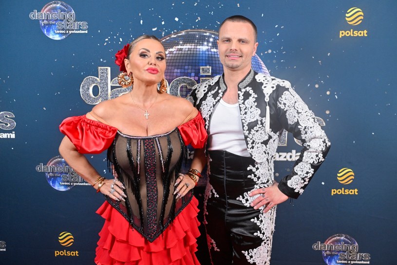Dagmara Kaźmierska z Marcinem Hakielem w programie "Dancing with the Stars. Taniec z Gwiazdami" /Jacek Kurnikowski /AKPA