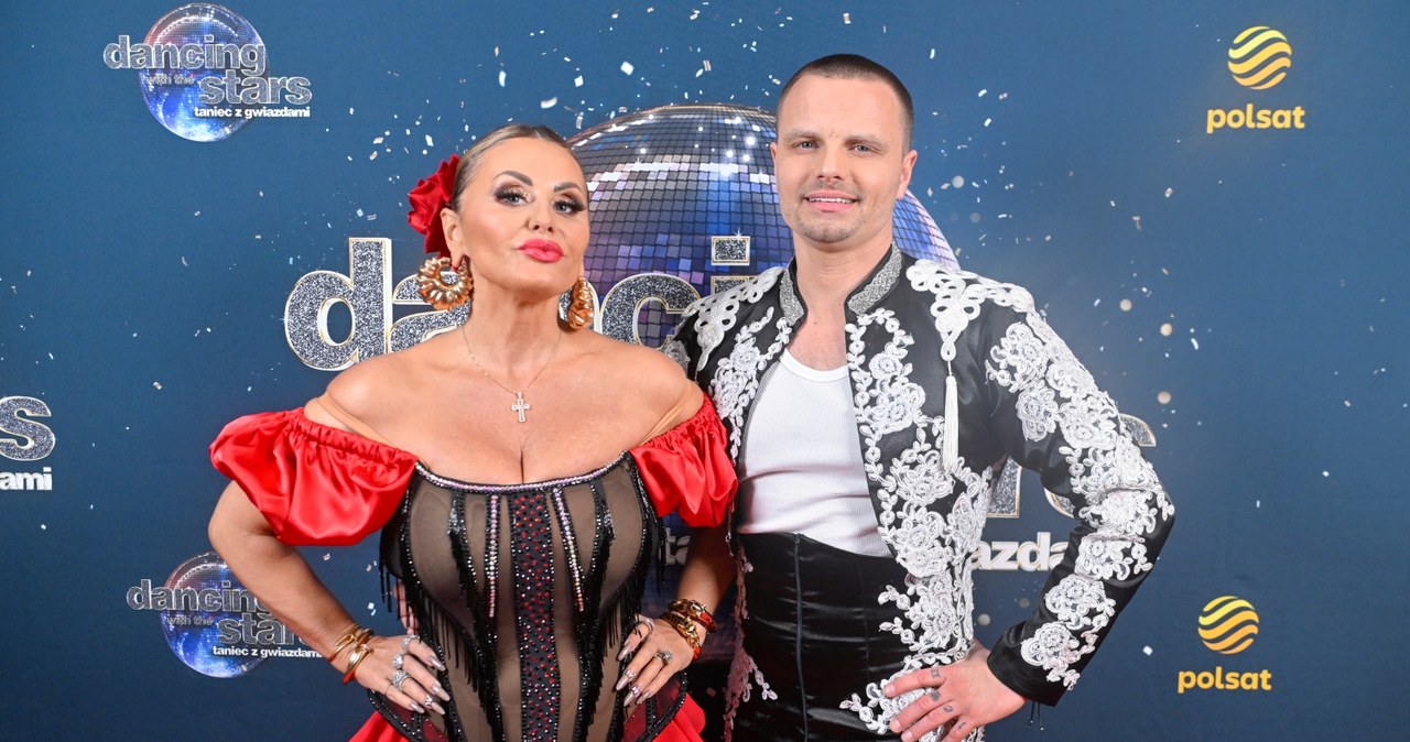 Dagmara Kaźmierska z Marcinem Hakielem w programie "Dancing with the Stars. Taniec z Gwiazdami" /Jacek Kurnikowski /AKPA