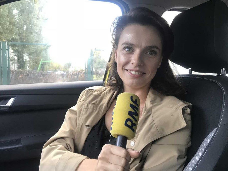 Dagmara Skalska rozmawiała z reporterem RMF FM Michałem Dobrołowiczem /Michał Dobrołowicz, RMF FM