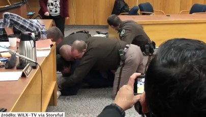 "Dajcie mi minutę z tym draniem". Ojciec molestowanych gimnastyczek rzucił się na oprawcę