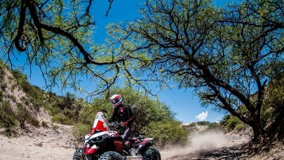 Dakar 2018: Awans Wiśniewskiego w upalnej Argentynie. "Spędziłem na quadzie 14 godzin"