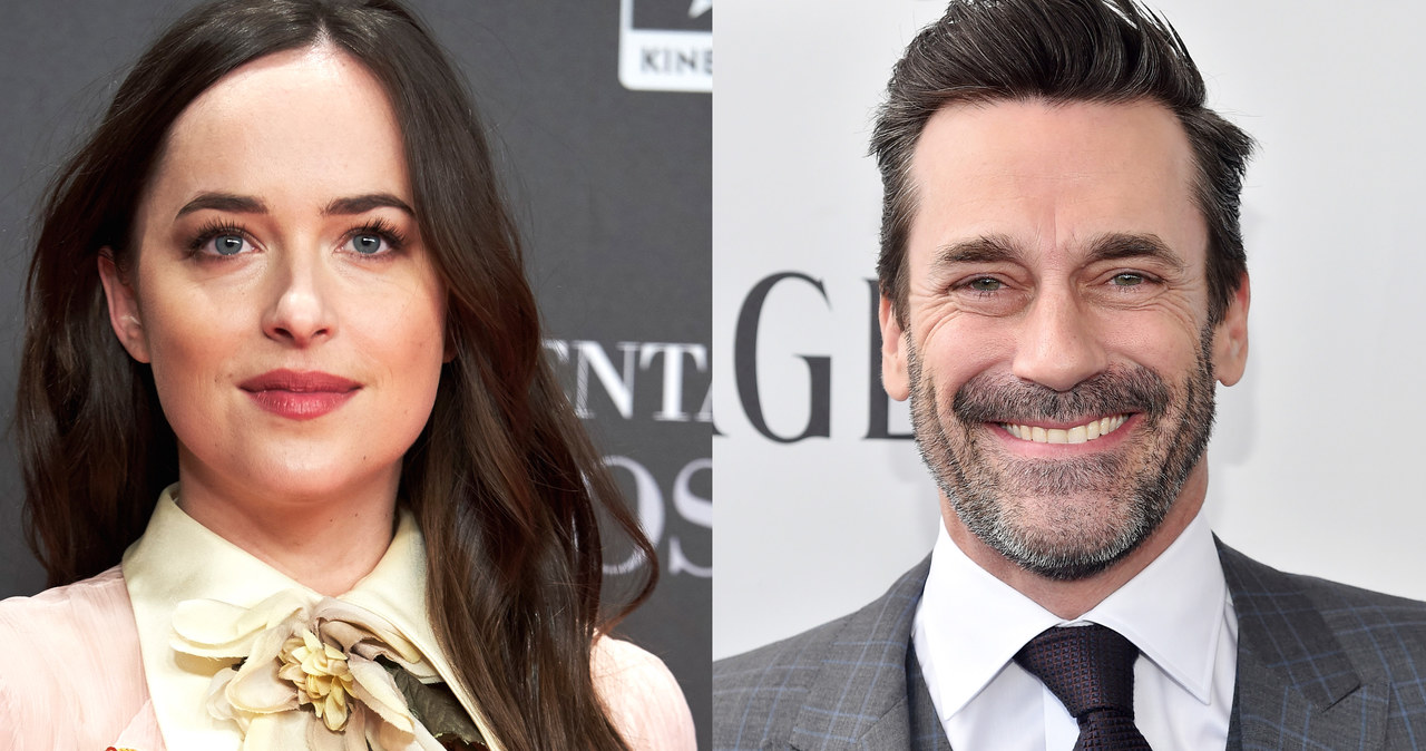 Dakota Johnson i Jon Hamm /Carlos Alvarez, Alberto E. Rodriguez /Getty Images