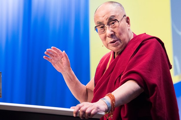Dalajlama na zdjęciu z 2016 roku. /ANTHONY ANEX /PAP/EPA