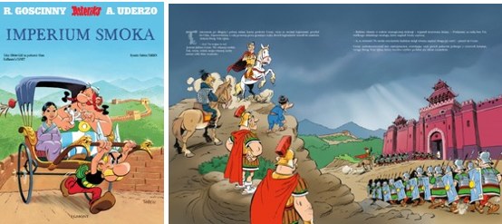 Dalekowschodnie przygody Asteriksa i Obeliksa  w ilustrowanym albumie „Imperium smoka” /INTERIA.PL/materiały prasowe