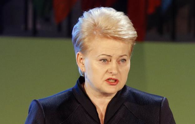Dalia Grybauskaite, prezydent Litwy /AFP