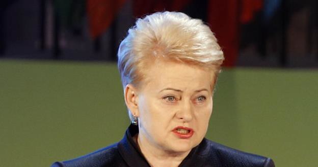 Dalia Grybauskaite, prezydent Litwy /AFP