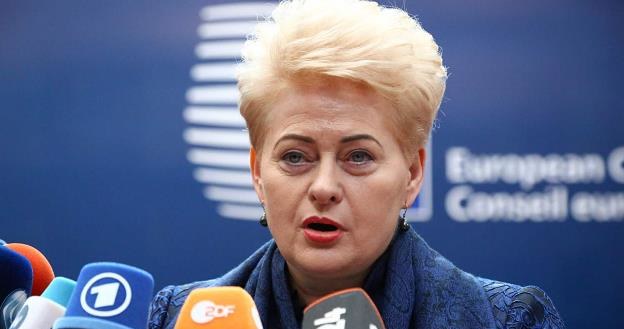 Dalia Grybauskaite, prezydent Litwy /AFP