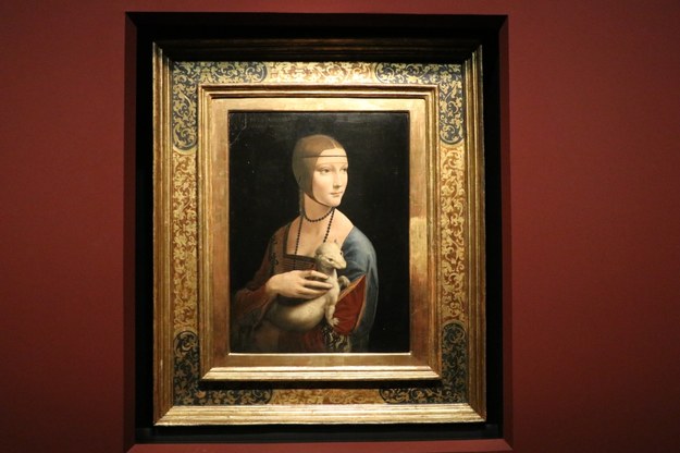 "Dama z gronostajem" jest wśród dzieł, które znalazły się w tzw. kolekcji "Czartoryskich" /Joanna Potocka /RMF FM