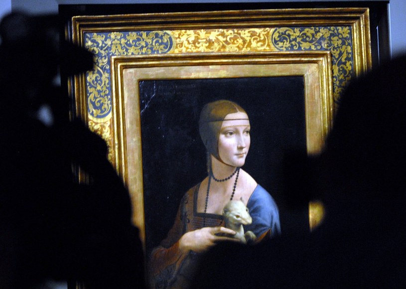 "Dama z gronostajem" Leonarda da Vinci - najcenniejsze dzieło w kolekcji /Marek Lasyk  /Reporter