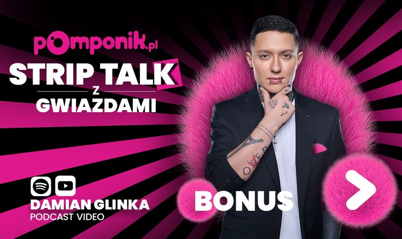 Damian Glinka odpowiada na pytania fanów - specjalny odcinek podcastu Strip Talk z gwiazdami /pomponik.pl