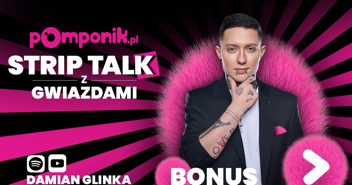 Damian Glinka odpowiada na pytania fanów - specjalny odcinek podcastu Strip Talk z gwiazdami /pomponik.pl