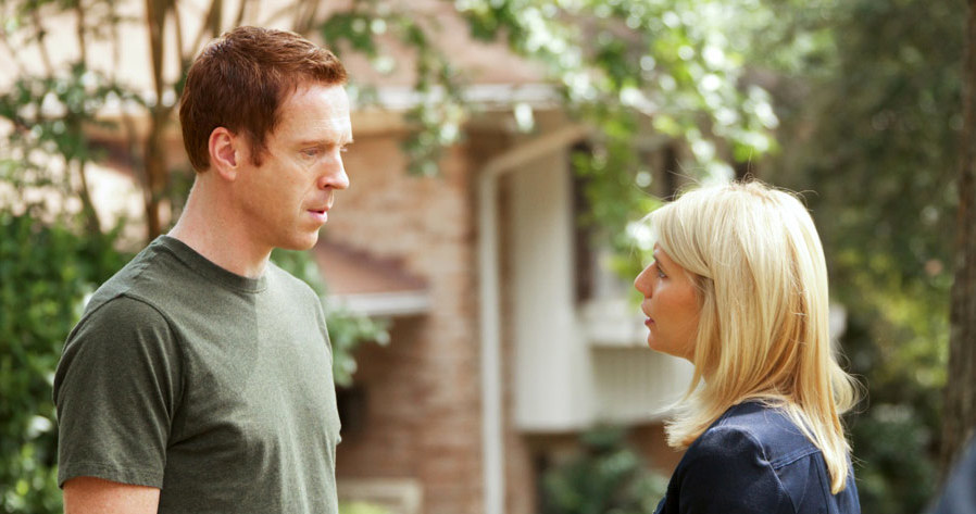 Damian Lewis i Claire Danes w "Homeland" /materiały dystrybutora