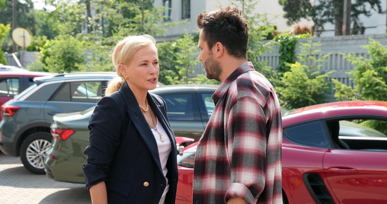 Damian ostro pokłóci się z Justyną /Źródło: AIM