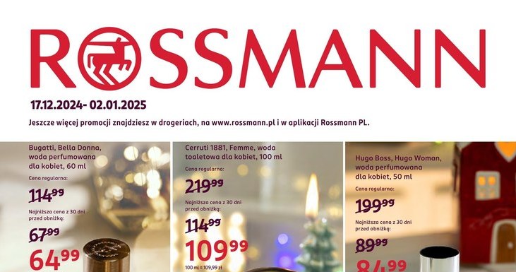 Damskie perfumy nawet 115 zł taniej w Rossmannie! /Rossmann /INTERIA.PL