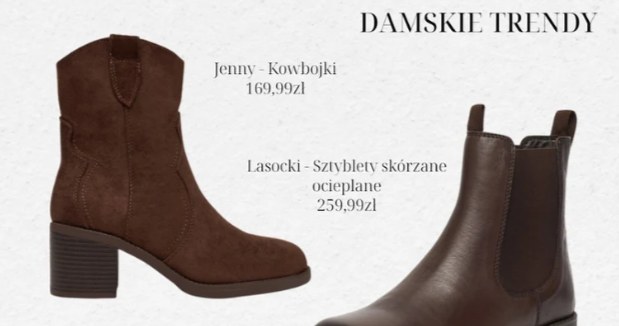 Damskie trendy na zimę 2025/2026 w CCC /CCC/zrzut ekranu /INTERIA.PL