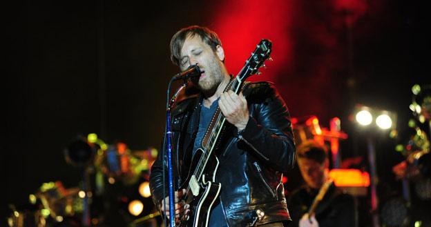 Dan Auerbach z The Black Keys podczas koncertu w Gdyni (fot. Paweł Skraba) /Reporter