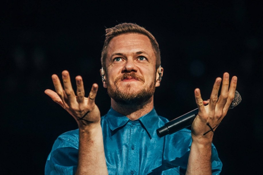 Dan Reynolds - wokalista Imagine Dragons /OSCAR CORRAL /PAP/EPA