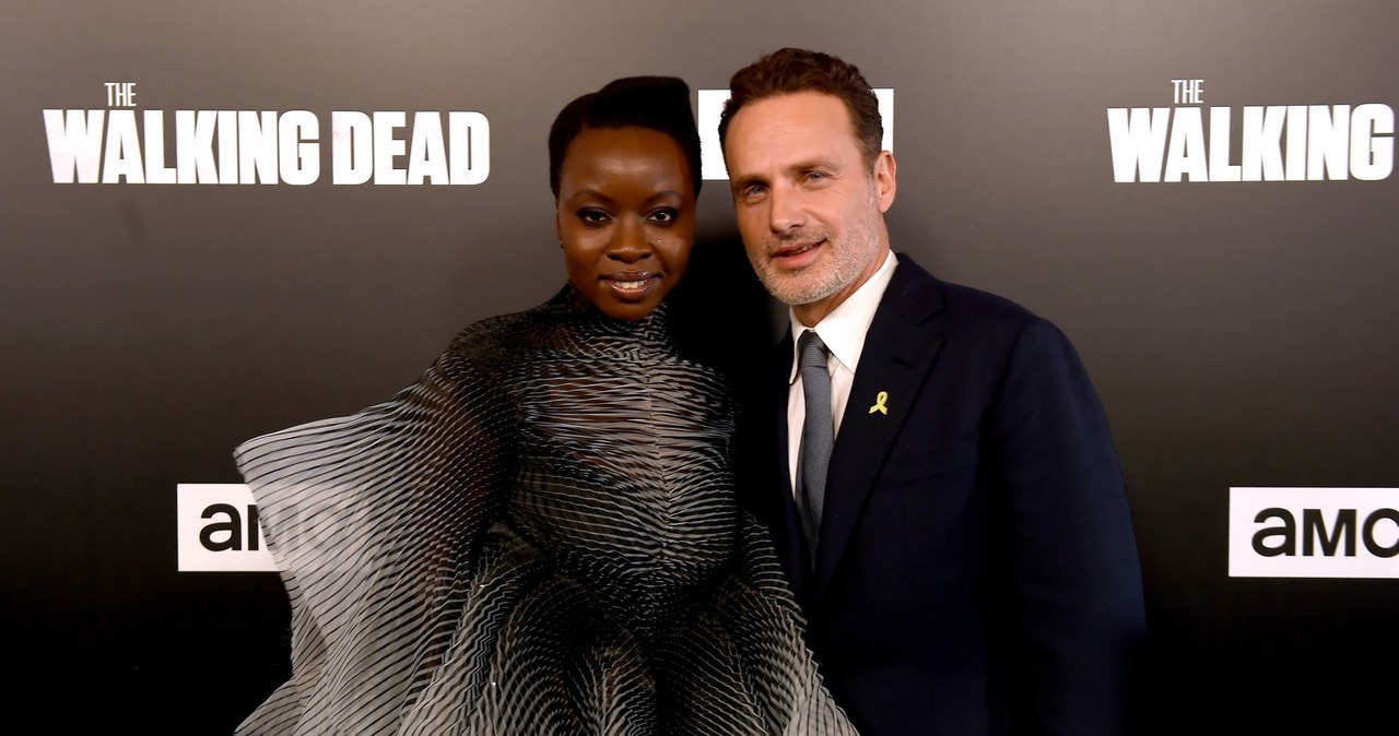 Danai Gurira, Andrew Lincoln /Paul Butterfield/FilmMagic /Getty Images