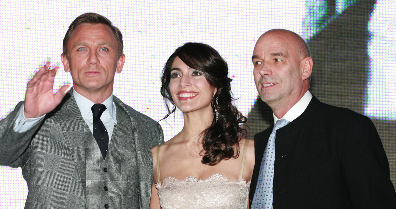 Daniel Craig, Caterina Murino i Martin Campbell na premierze filmu "Casino Royale" /Han Myung-Gu/WireImage /Getty Images